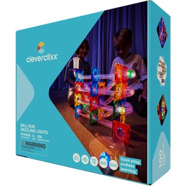 Cleverclixx Ball Run Dazzling Lights Pack Manyetik Bloklar, Fiyatı