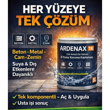 Ardnax Teras Su Sızdırmaz Havuz Yalıtımı Sızıntı Önleyici Su Fiyatı