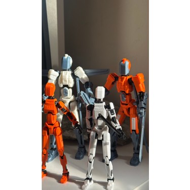 Moifugyia Lucky 13 Aksiyon Figürü Robot Oyuncak 4'lü Turuncu Fiyatı