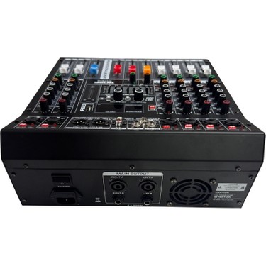 Rose RP6-PM700 6 Kanal Power Mıxer 2 x 350W Max Fiyatı