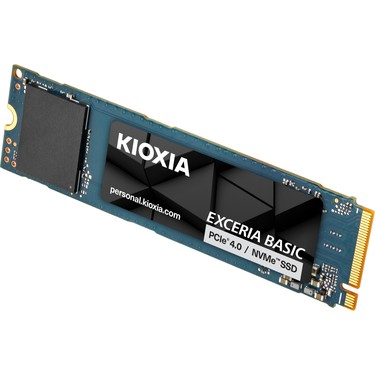 KIOXIA PCIe M2 1TB Exceria Basic NVMe 3D 7200/6600 Mb/sn SSD Fiyatı
