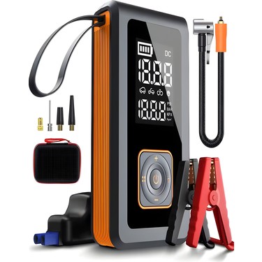 Deanb Çantalı 8000MAH Dijital Ekran Araba Akü Takviyeli Fiyatı