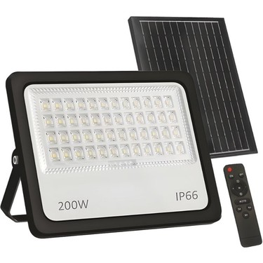 Cata CT-4649 Platinum Solar LED Projektör – 200W | Beyaz Fiyatı
