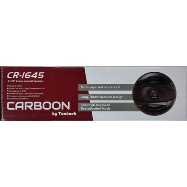 Carboon CR-1645 16CM Oto Hoparlör Fiyatı - Taksit Seçenekleri