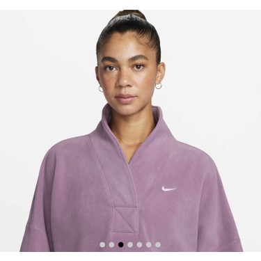 NIKE THERMA-FIT上下セットパープルセットアップ Nike Therma-Fit One Oversized Long-Sleeve Oversize Bol Kalıp Fiyatı