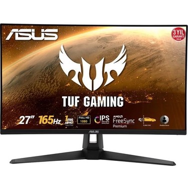 ASUS 27 VA TUF GAMING VG279Q1A 1MS 165Hz HDMI-DP Gaming Fiyatı