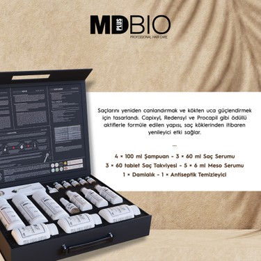 Mdplusbio I Care My Hair 3 Aylık Saç Bakım Seti - Şampuan, Fiyatı