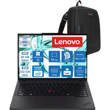 Lenovo Thinkpad T14 Gen 6 Intel Core Ultra 7 255U 32GB Ddr5 Fiyatı