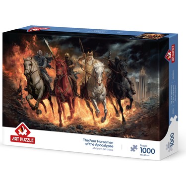 Art Puzzle Mahşerin Dört Atlısı 1000 Parça Puzzle Fiyatı