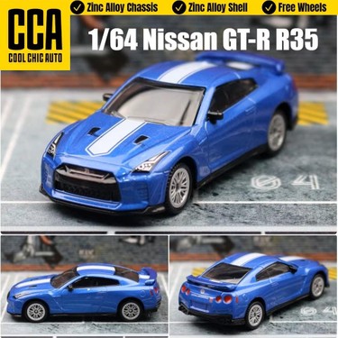 Cca Premium Series Nissan Gtr R35 50TH Anniversary Mavi 1/64 Fiyatı
