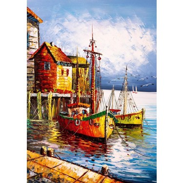 Art Puzzle Turuncu Liman 500 Parça Puzzle Fiyatı
