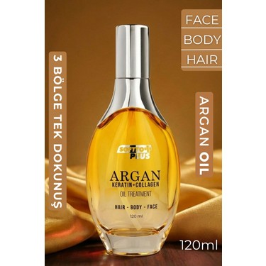 SOFTTO PLUS ARGAN-KERATIN-COLLAGEN OİL TREATMENT 120ML