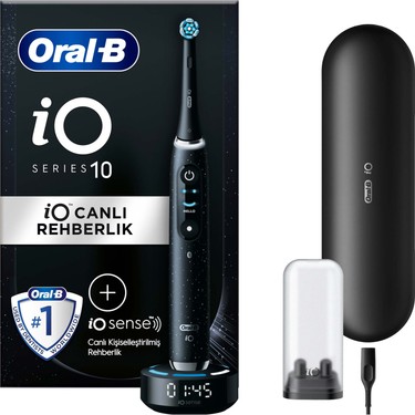美品 Oral-B iO Series 10 Cosmic Black 本体 Oral-B iO 10 Şarjlı Diş Fırçası - Kozmik Siyah Fiyatı