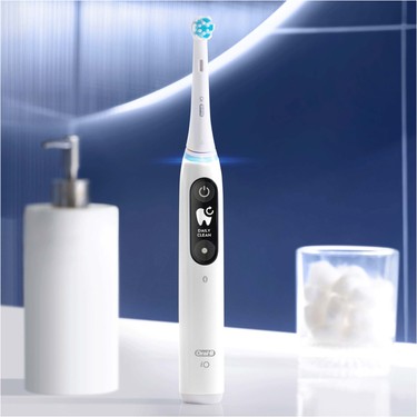 Oral-B iO Series 6 ホワイト 本体 Oral-B iO 6 Şarjlı Diş Fırçası - Beyaz Fiyatı - Taksit Seçenekleri