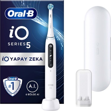 Oral-B iO Series 5 本体 Oral-B iO 5 Şarjlı Diş Fırçası - Beyaz Fiyatı - Taksit Seçenekleri