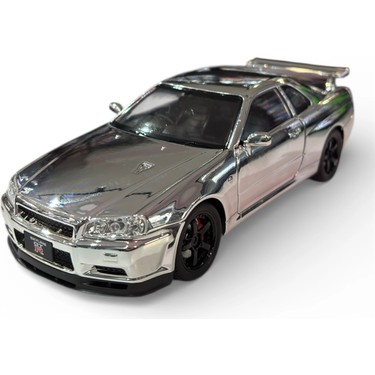 Hobbiez World 1/24 Nissan Gtr R34 - Silver Fiyatı