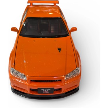 カイドウハウス 日産 スカイライン R34 Katsuya Orange. Nissan Skyline GT-R (R34), Kaido Works, Katsura Orange Kaidohouse