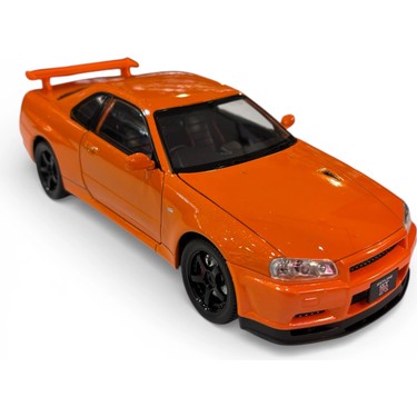 Hobbiez World 1/24 Nissan Gtr R34 - Orange Fiyatı