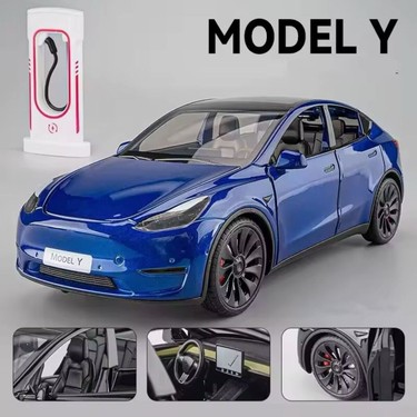 Scowetto Tesla Model Y Diecast Model Araba 1:24 Diecast Fiyatı