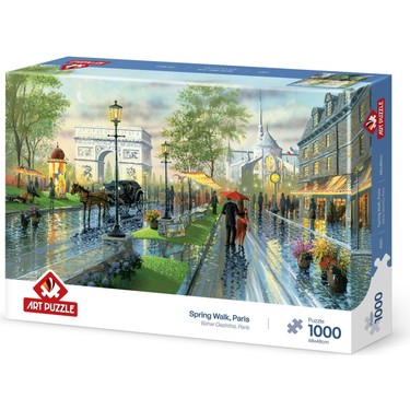 春画 10枚セット Art Puzzle Bahar Gezintisi, Paris 1000 Parça Puzzle Fiyatı