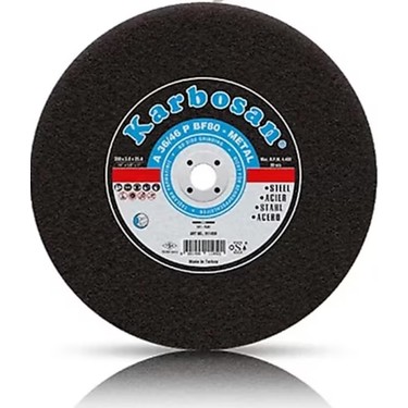 Karbosan Metal Kesici Disk 350X3,5X25,4 Fiyatı - Taksit Seçenekleri Karbosan Metal Kesici Disk 350X3,5X25,4 Fiyatı - Taksit Seçenekleri