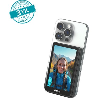 Ttec Reflecta Magsafe Uyumlu Vlog Özçekim Ekranı, 2VS01S Fiyatı