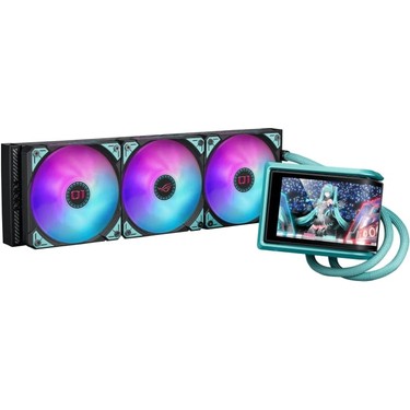 ROG RYUO IV 360 ARGB 初音ミクコラボ 大陸版 Asus Rog Ryuo Iv 360 Argb Hatsune Miku Edition 360MM Siyah Fiyatı