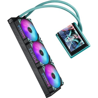 ROG RYUO IV 360 ARGB 初音ミクコラボ 大陸版 Asus Rog Ryuo Iv 360 Argb Hatsune Miku Edition 360MM Siyah Fiyatı