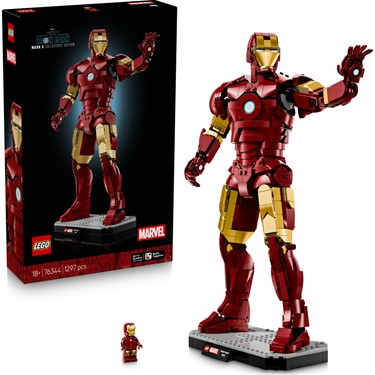 LEGO® ǀ Marvel Iron Man Mark 3 Koleksiyoncu Versiyonu 76344 Fiyatı