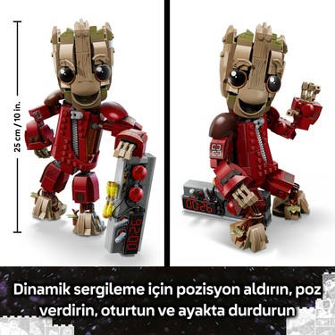 LEGO® ǀ Marvel Yağmacı Tulumlu Groot 76341 - 10 Yaş ve Üzeri Fiyatı