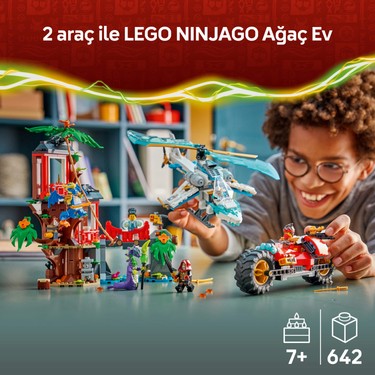 LEGO® NINJAGO® Ninja Aracı Ağaç Ev Savaşı 71857 - 7 Yaş ve Fiyatı