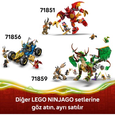 LEGO® NINJAGO® Ninja Aracı Ağaç Ev Savaşı 71857 - 7 Yaş ve Fiyatı