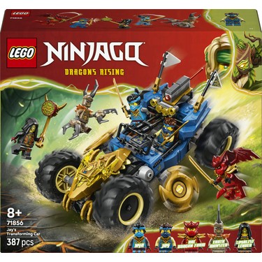 LEGO® NINJAGO® Jay'in Dönüşen Arabası 71856 - 8 Yaş ve Üzeri Fiyatı