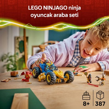 LEGO® NINJAGO® Jay'in Dönüşen Arabası 71856 - 8 Yaş ve Üzeri Fiyatı