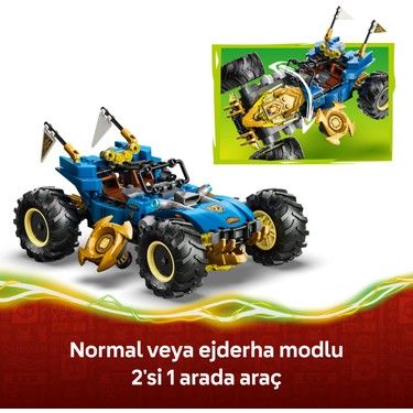 LEGO® NINJAGO® Jay'in Dönüşen Arabası 71856 - 8 Yaş ve Üzeri Fiyatı