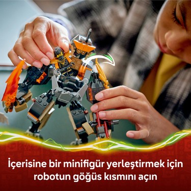 LEGO® NINJAGO® Cole'un Görev Robotu ve Ejderha Zane 71854 - Fiyatı