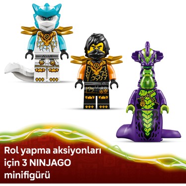 Yokページ　です！！ LEGO® NINJAGO® Cole'un Görev Robotu ve Ejderha Zane 71854 - Fiyatı