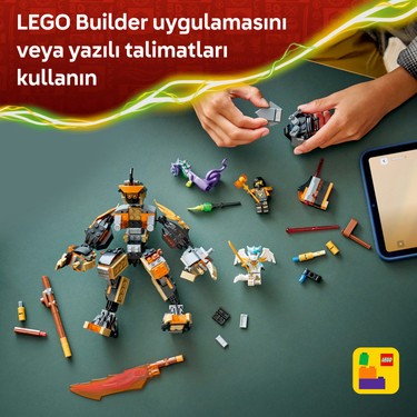 LEGO® NINJAGO® Cole'un Görev Robotu ve Ejderha Zane 71854 - Fiyatı