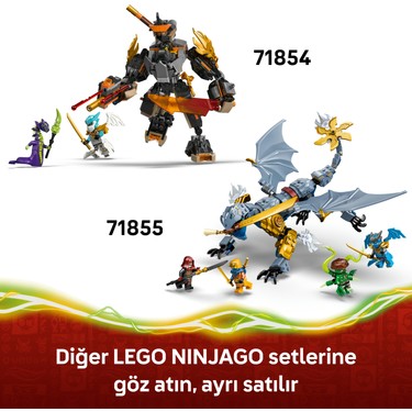 LEGO® NINJAGO® Cole'un Görev Robotu ve Ejderha Zane 71854 - Fiyatı