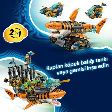 LEGO® DREAMZzz™ Kaplan Köpek Balığı Tankı 71515 – 9 Yaş ve Fiyatı
