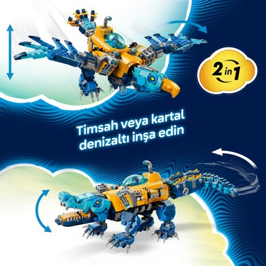 LEGO® DREAMZzz™ Timsah Denizaltı 71512 - 8 Yaş ve Üzeri Fiyatı