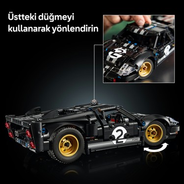 LEGO® Technic 1966 Ford GT40 MKII Yarış Arabası 42223 - Fiyatı