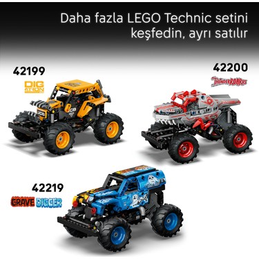 LEGO ® Technic Monster Jam™ Sparkle Smash™ Çek-Bırak 42220 - Fiyatı