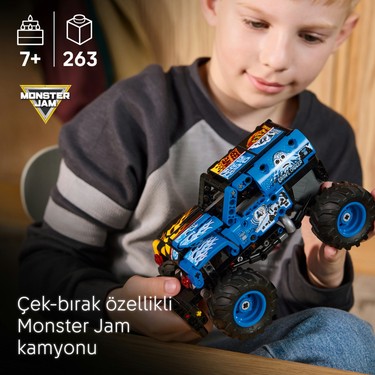 LEGO ® Technic Monster Jam™ Grave Digger™ Ateş ve Buz 42219 Fiyatı