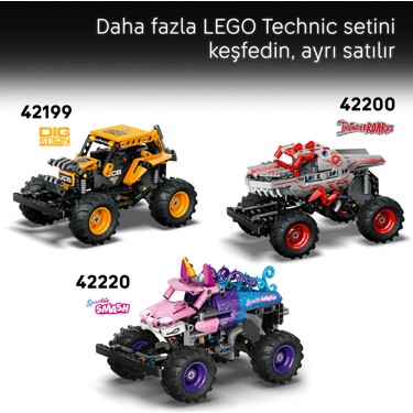 LEGO ® Technic Monster Jam™ Grave Digger™ Ateş ve Buz 42219 Fiyatı
