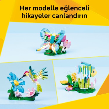 LEGO® Creator 3'ü 1 Arada Vahşi Hayvanlar: Renkli Sinek Kuşu Fiyatı