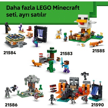 LEGO® Minecraft® Zombi Zindanı 21587 - 8 Yaş ve Üzeri Fiyatı