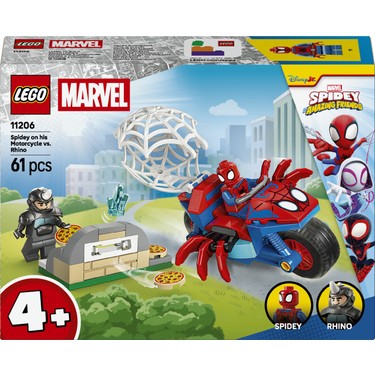 LEGO® ǀ Marvel Spidey ve İnanılmaz Arkadaşları Motosikletli Fiyatı