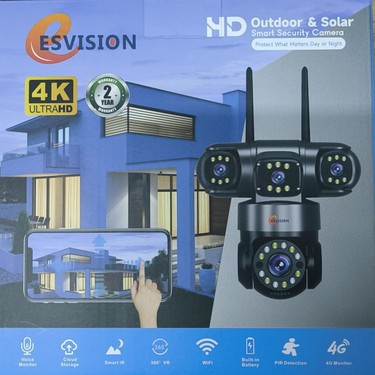 Esvision 5904 Wifi Güvenlik Kamerası 4 Lens 4 Ayrı Görüntü Fiyatı