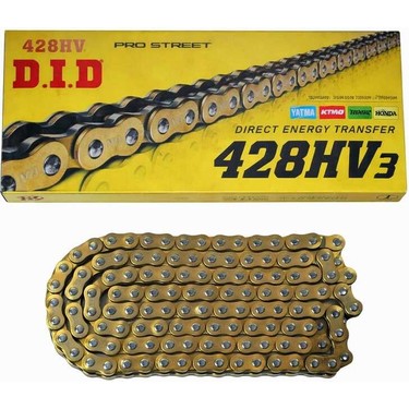 D.I.D Dıd 428 X-Ring V3 Gold Motosiklet Zinciri – Ybr 125, Fiyatı